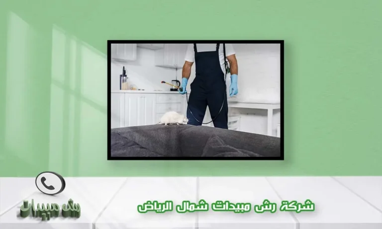 شركة رش مبيدات شمال الرياض